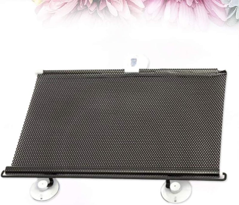 comfrt Blackout Blind Shade with Suction Cups Temporary Portable Window Cover Curtain Sunshade Blackout Curtain Roller Sunshade - Image 4