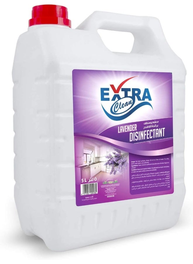 Falcon فالكون باك FALCON PACK Extra Clean Disinfectant - Lavender, 5 Litre - Image 2