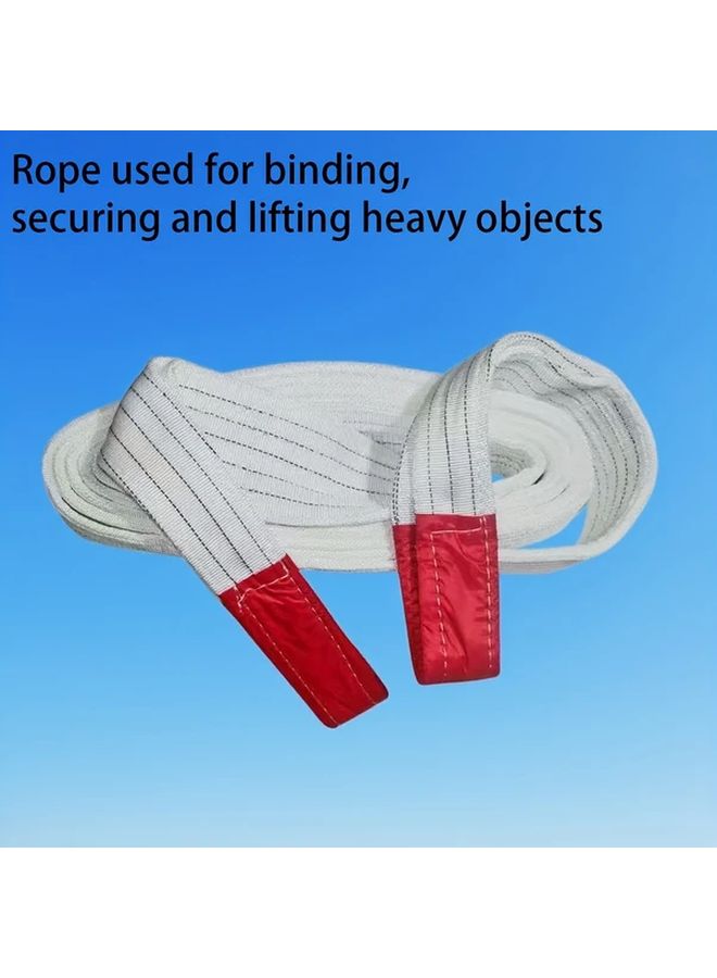 أشرطة الرفع والقطر الثقيلة متعددة الاستخدامات، ألياف تركيبية عالية المقاومة، قابلة للطي خفيفة الوزن 23622 بوصة - Image 2