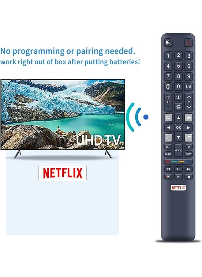 erorex Grc802N Rc802N Yai2 New Remote Control For Tcl Tv Led55P6500Us L50E3800Fs  - Image 5