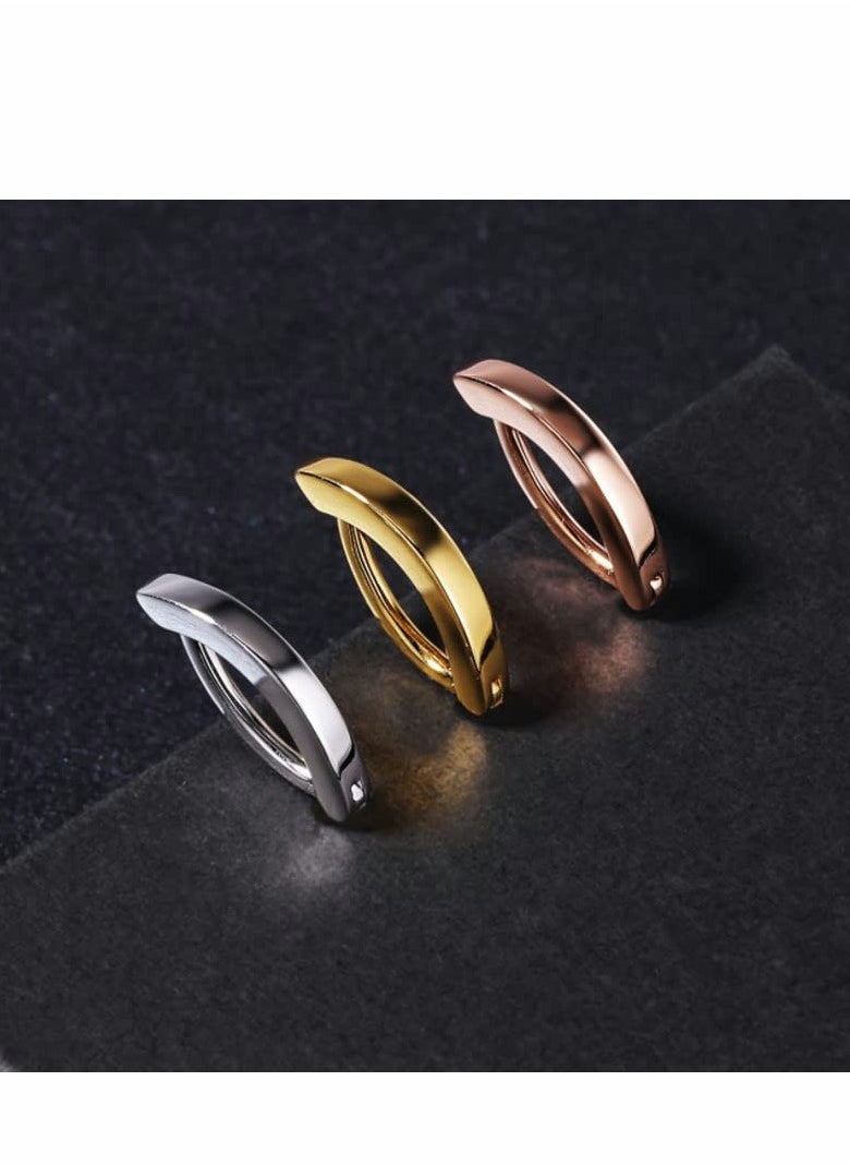 SYOSI 3 Pcs Belly Button Rings for Women Men Surgical Stainless Steel 14G Belly Navel Ring Piercing  - Image 3