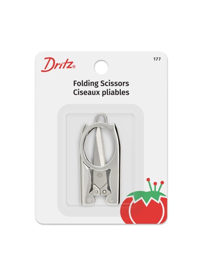 Dritz Folding Scissors Steel 3" - Image 1