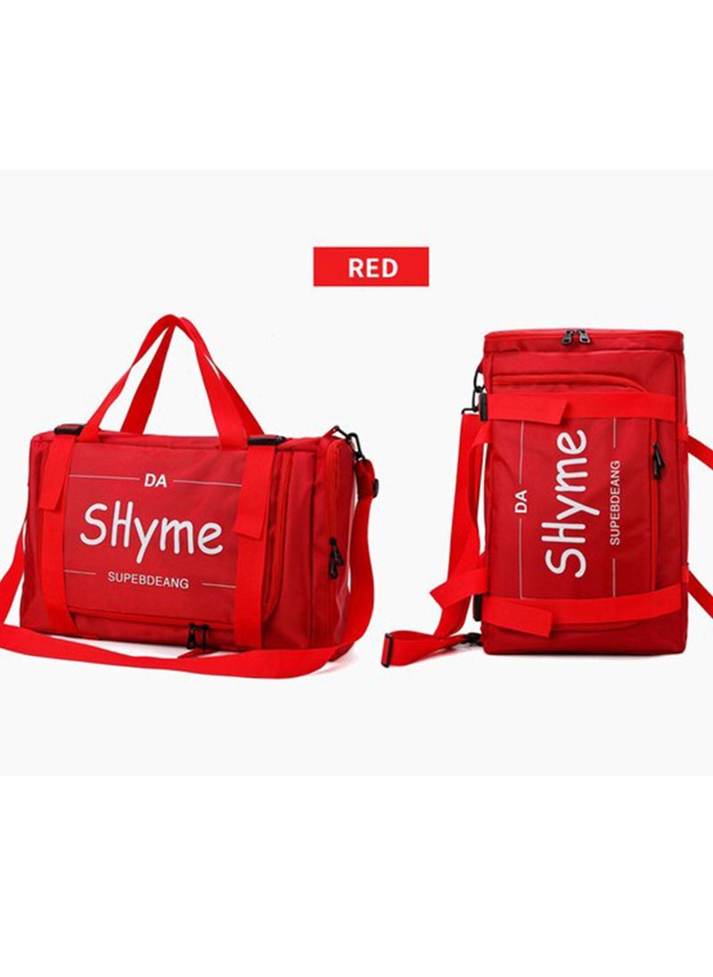 Shyme Backpack For Gym, Travel, Trekking, Club And Safari - Davill - Red  - Image 2