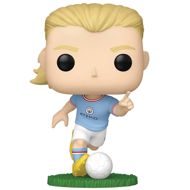 Funko فانكو بوب! كرة القدم: مانشستر سيتي - إيرلينغ هالاند - مانشستر سيتي FC - تمثال فينيل قابل للجمع - فكرة هدية - منتجات رسمية - ألعاب للأطفال والبالغين - Image 1