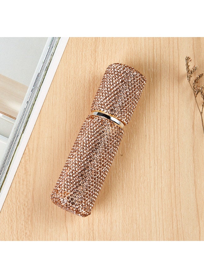 Rhinestone Empty Portable Spray Bottle - 10ML,Cosmetic Perfume spray bottle spray essential oil bottle glass perfume bottle - Image 1