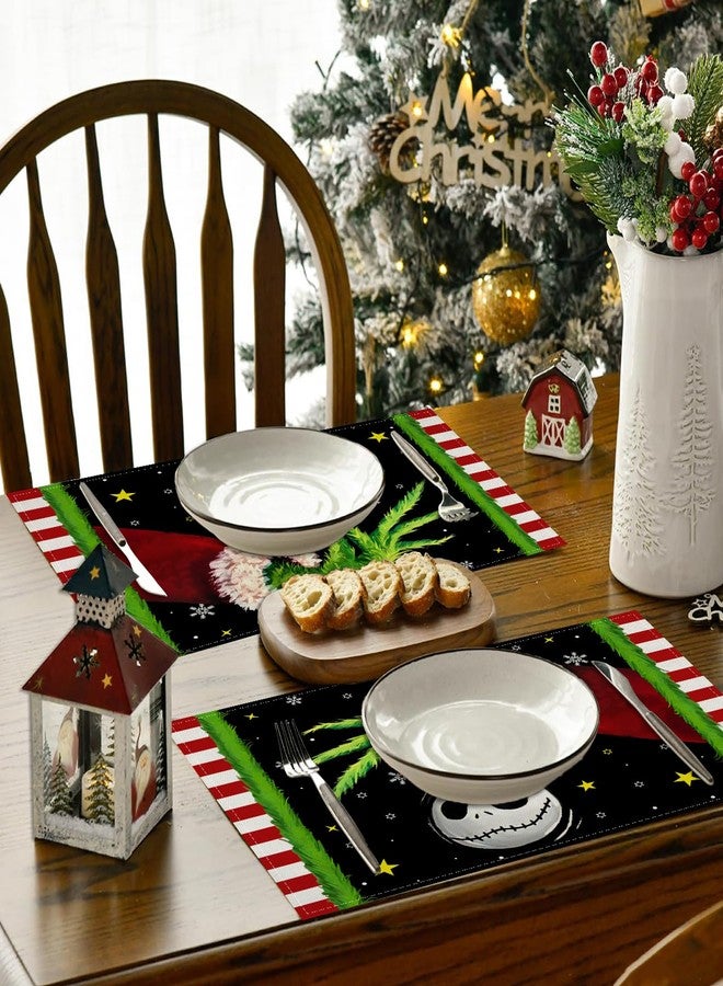 Yarcooly Christmas Placemats Table Mats Winter Holiday Decor and Decor New Year Xmas Decor Christmas Decorations for Party - Image 4