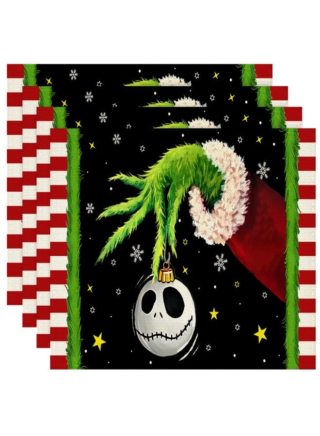 Yarcooly Christmas Placemats Table Mats Winter Holiday Decor and Decor New Year Xmas Decor Christmas Decorations for Party - Image 1