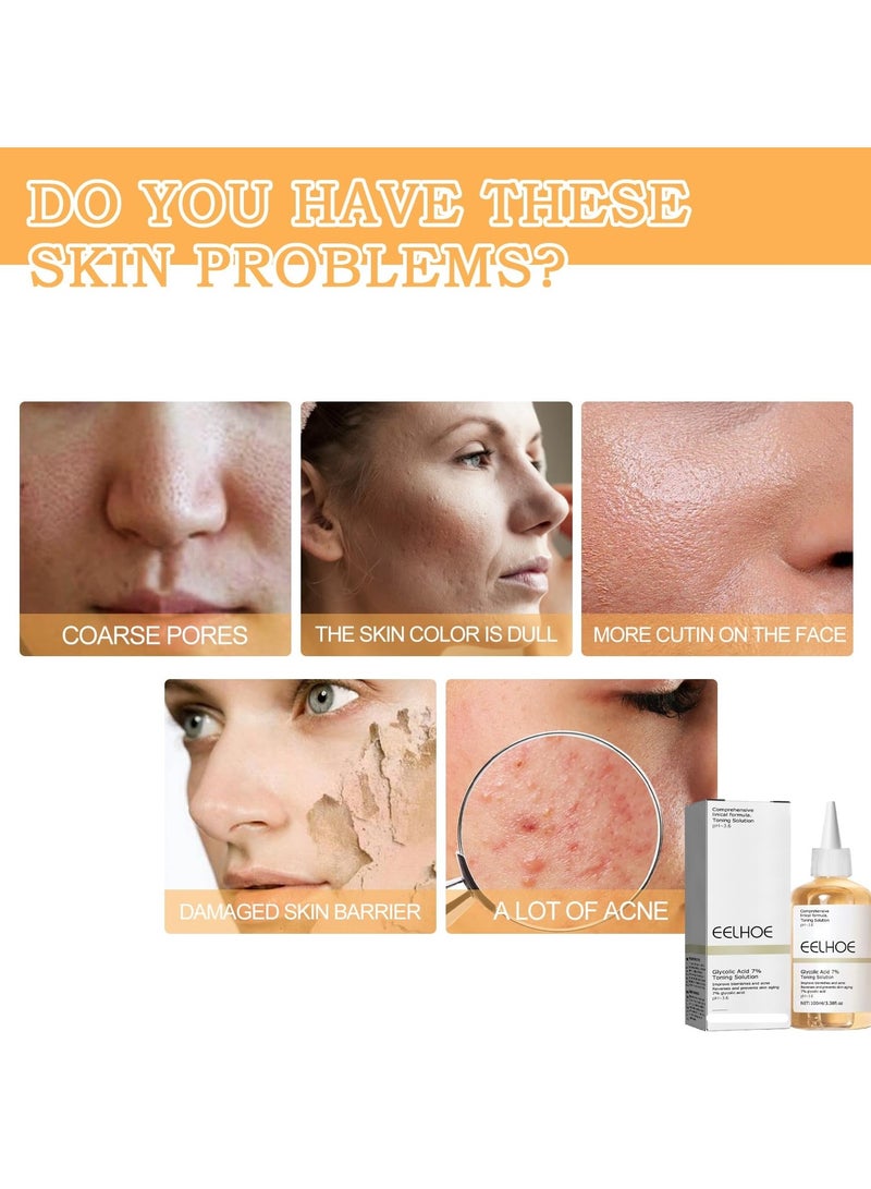 EELHOE Glycolic Acid 7% Toning Solution 240ml - Image 4