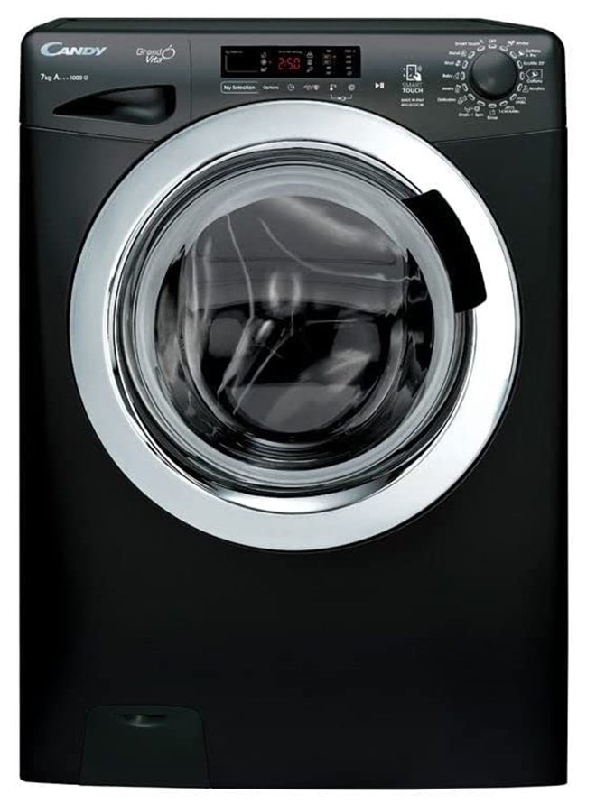 كاندي غسالة أوتوماتيكية بالكامل 7 كجم 2500 W GVS107DC3B-ELA أسود - Image 2
