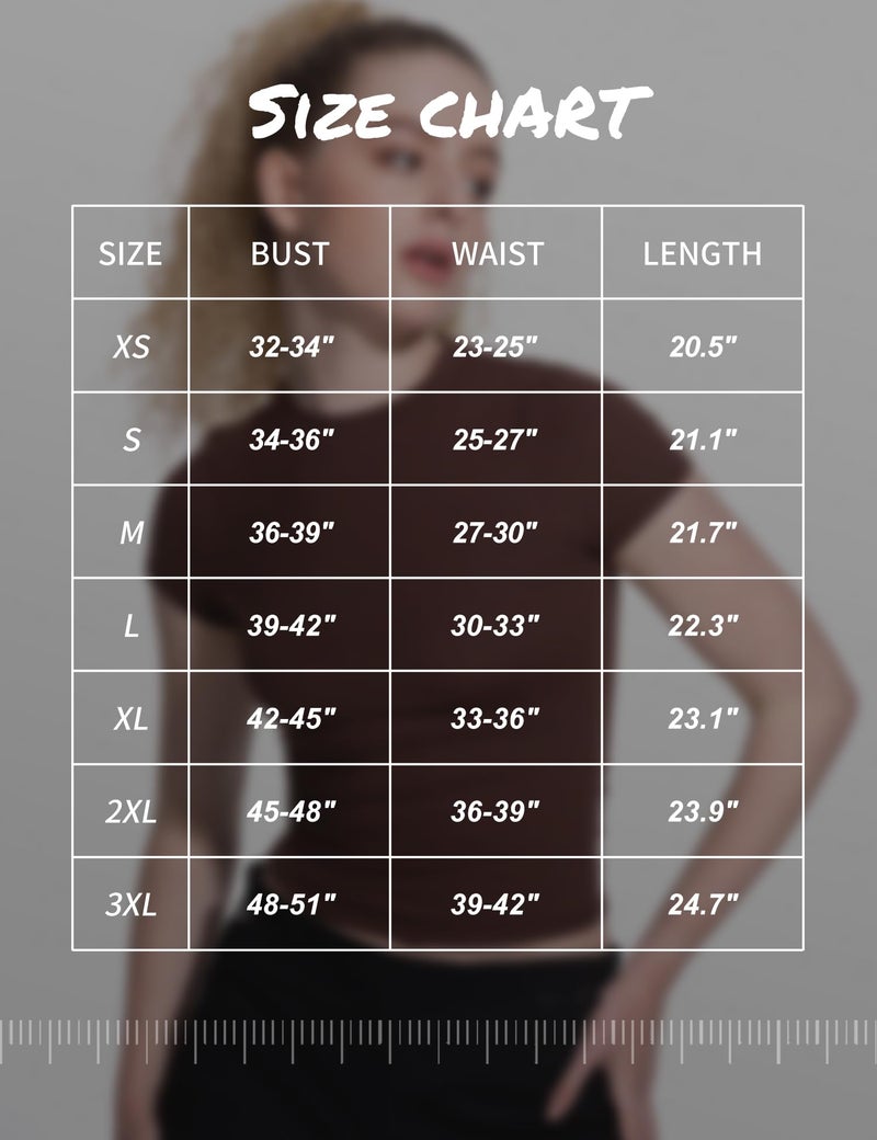 PUMIEY Crop Tops for Women Crew Neck Short Sleeve T Shirts Summer Y2K Going Out Top, Chocolate Medium - Image 4