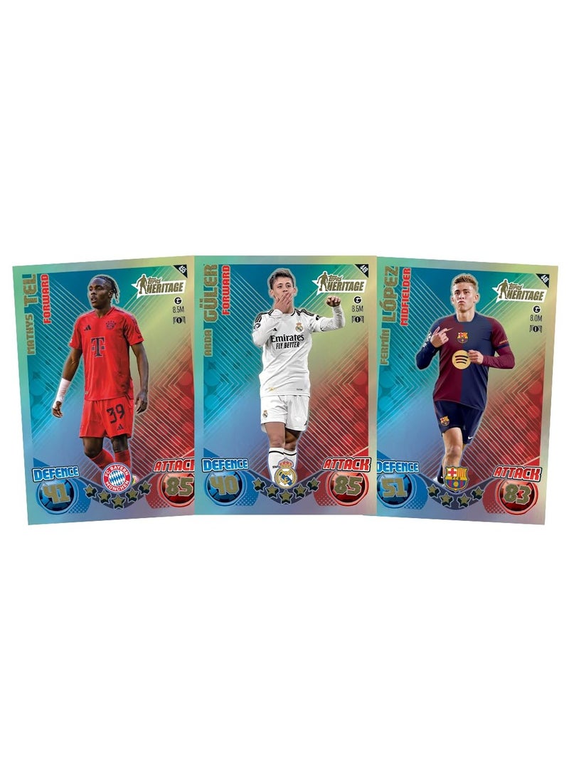 Topps - UEFA Champions League Match Attax 24/25 Trading and Collectible Card Game (Multipack of 12) - Image 1