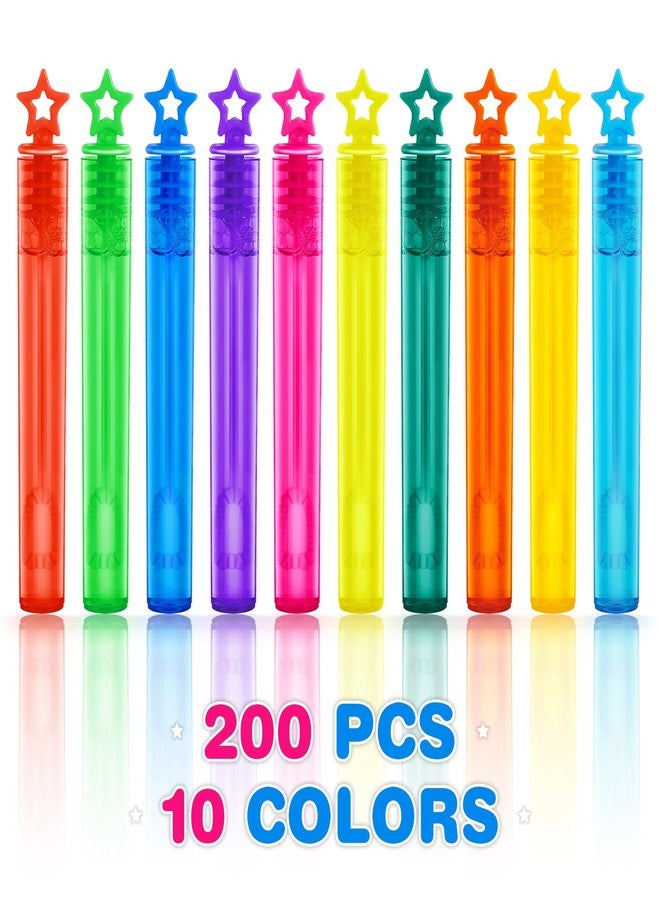 AuroTops 200 Pieces Mini Bubble Wands,Bubble Party Favors Assortment Toys for Kids,Themed Birthday, Halloween, Goodie Bags, Carnival Prizes, Wedding, Bubble Maker Toys for Kids,Outdoor Gifts for Girls & Boys - Image 3