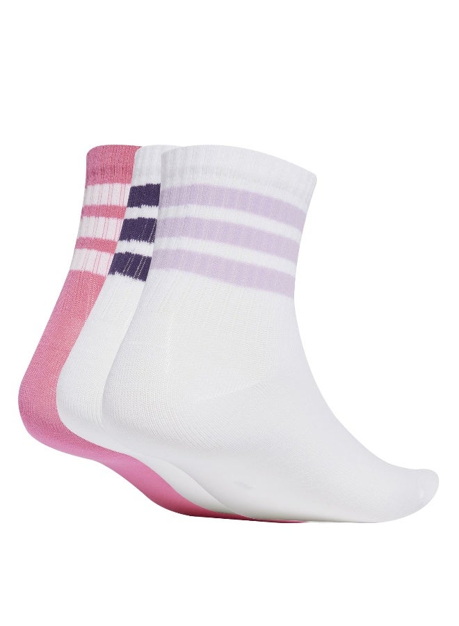 Adidas Lk Rib 3Pp So White Training Socks For Junior 5.5K - 7K - Image 2