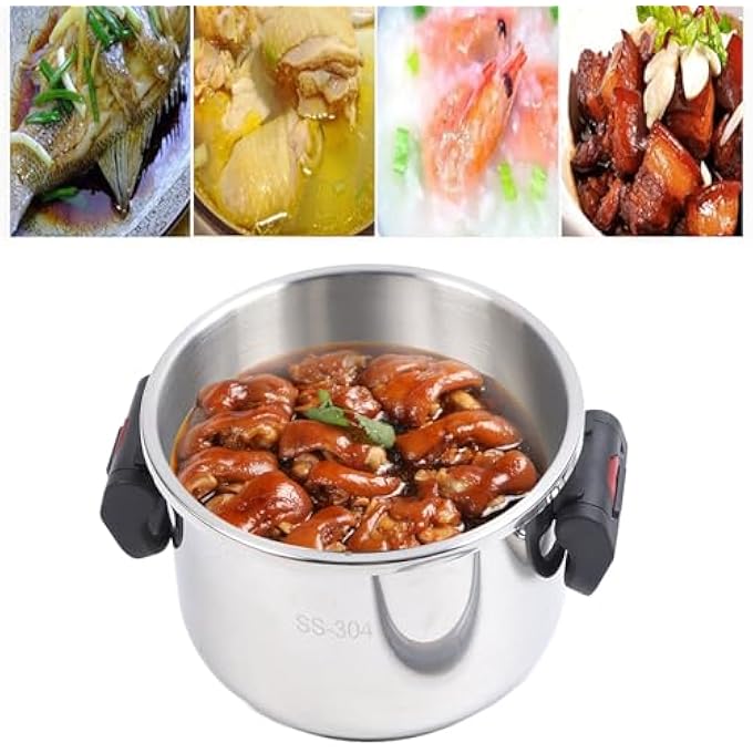 BusoTh Fast Cooking Pressure Cooker Intelligent Pressure Cooker With 304 Stainless Steel For Induction Gas Stove Open Flame 65L - Image 3