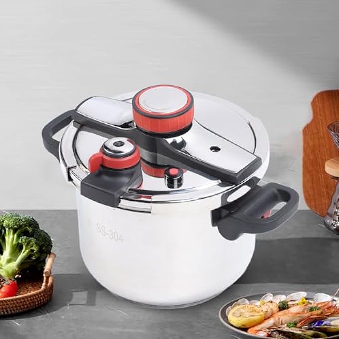 BusoTh Fast Cooking Pressure Cooker Intelligent Pressure Cooker With 304 Stainless Steel For Induction Gas Stove Open Flame 65L - Image 5