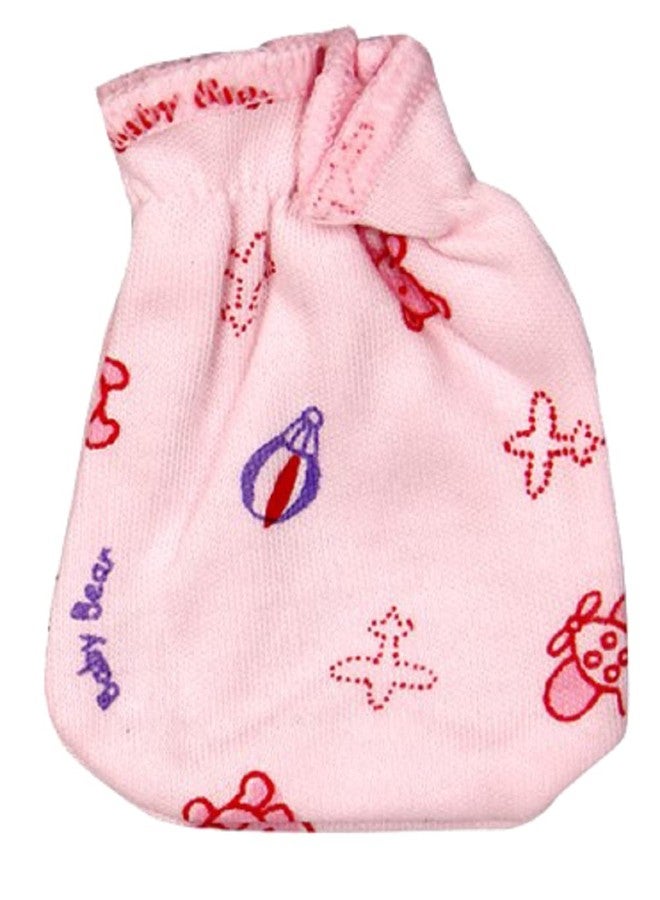 Bigbought New Born Baby Baby Boy and Baby Girl, Mittens and Booties Combo Pack With 4 Pair Of Hand Mittens and 4 Pair Of Leg Booties, Pure Hosiery Soft Fabric, 0 to 6 Months - Image 2