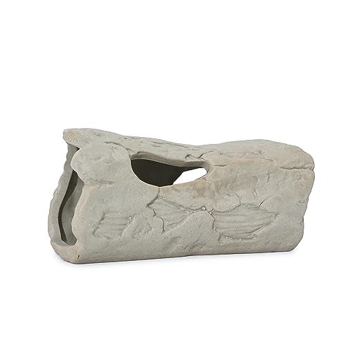 ALEGI Aquarium Rock Smooth Cave Decor for Shrimp Cichlid Hiding Breeding Betta Tunnel Decorations - Image 3