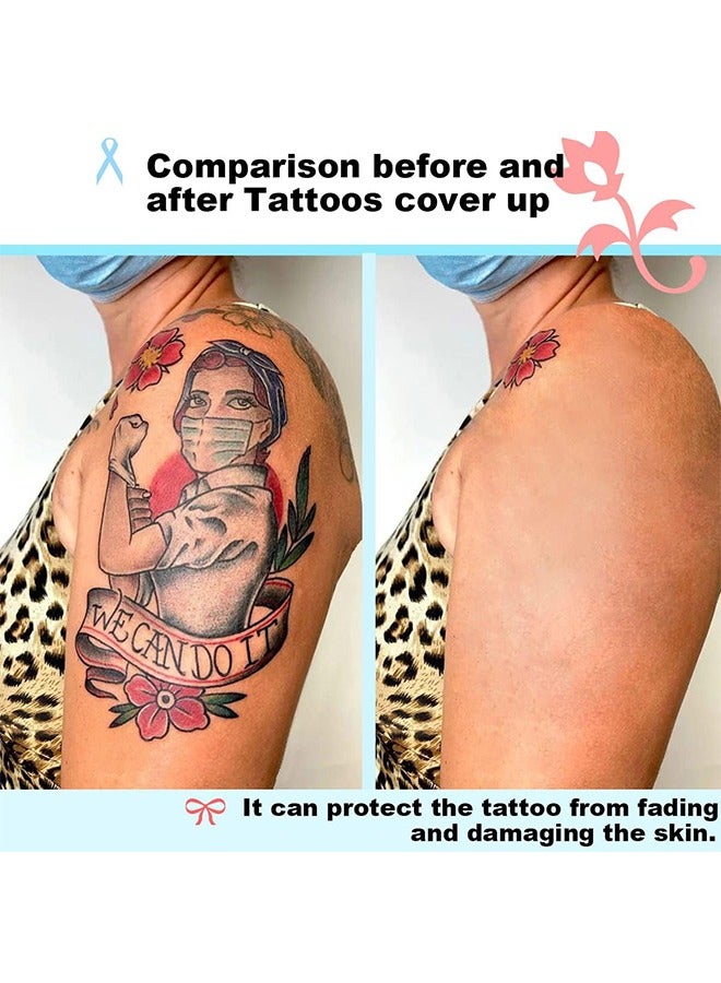 إيلهو مكياج الجسم كريم أساس - تغطية برفكتور تاتو كونسيلر مقاوم للماء يغطي ندبات وشم الجسم 100 مل - Image 2