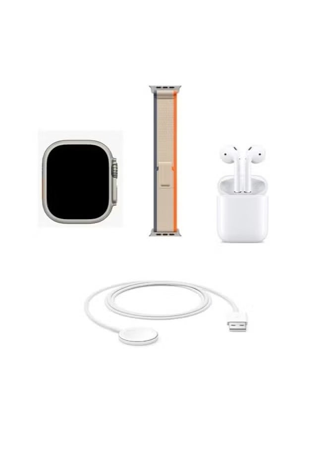 JAJEEK Smart Duo Smart Watch with AMOLED Display, Bluetooth Earphone & Wireless Charger – All-in-One Smartwear for Health Monitoring, Connectivity, and Convenience – Fitness Tracker, Sleep Monitoring, Music & Call Control - Image 2