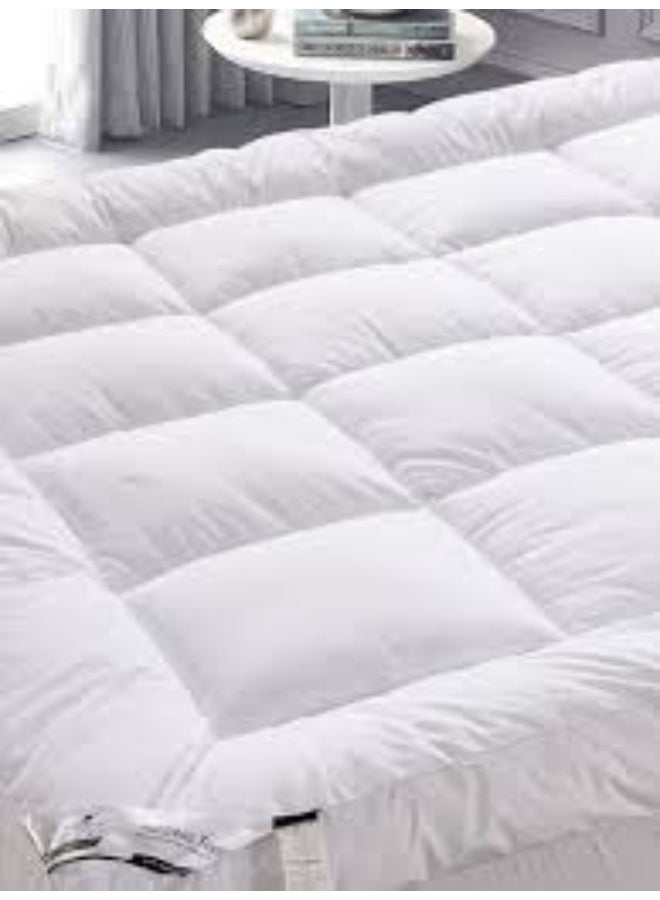Hotel-Quality Ostrich Feather Alternative Mattress Topper (14 cm) – 140 x 200 cm - Image 1