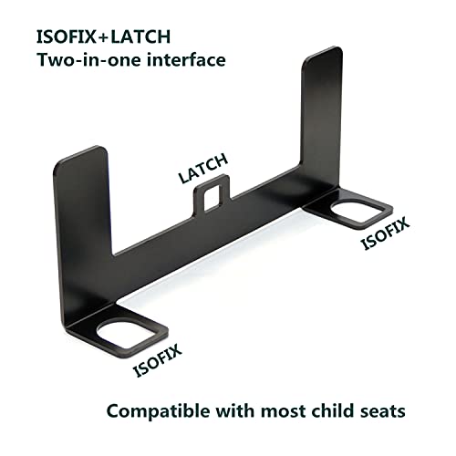 EVER Universal Child Seat Restraint Anchor Mounting Kit for ISOFIX Connector Latch Interface Bracket Universal for Cars - Image 3