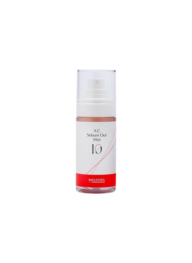 MIGUHARA AC Sebum Out Mist  Korean Skincare Mist 60ml202 fl oz 