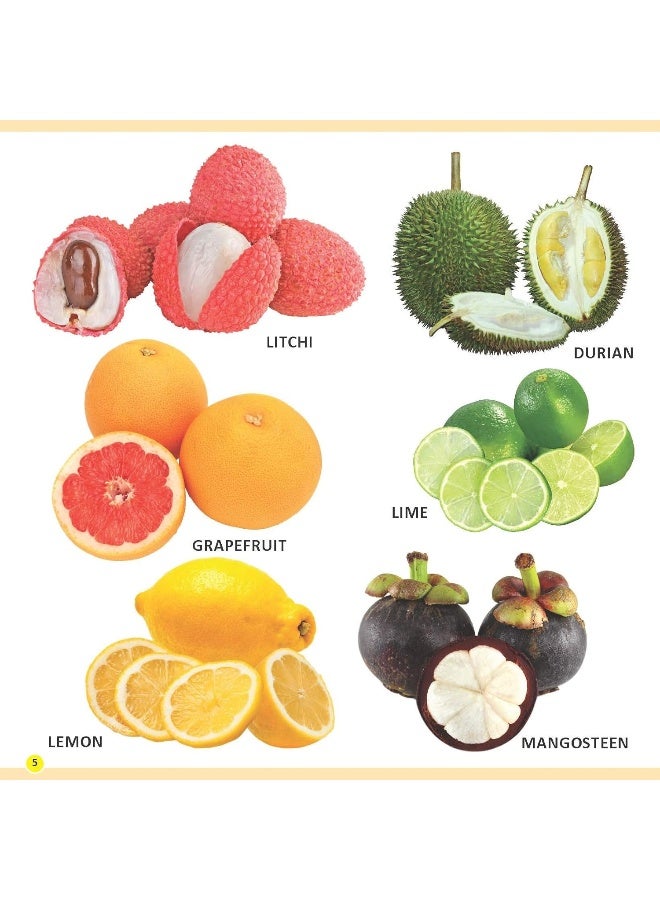 Dreamland Publications My First Library Fruits and Vegetables - Image 4