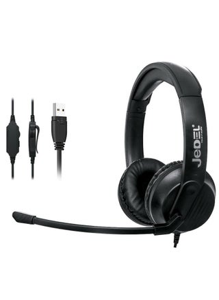 سماعة رأس USB HS-100 - ميكروفون مضاد للضوضاء - التحكم في مستوى الصوت المدمج - مفتاح تشغيل/إيقاف تشغيل الميكروفون - pzsku/Z7FF24E4B0A99978C7B9FZ/45/_/1738942377/fe82d813-ccb2-4841-9f1a-fcb199a6b279