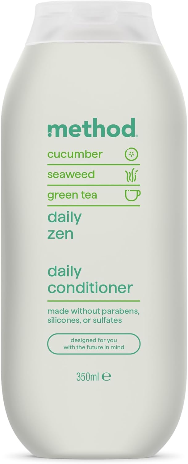 Method Daily Conditioner Daily Zen Cucumber Seaweed Green Tea Scent SulphateFree 350ml