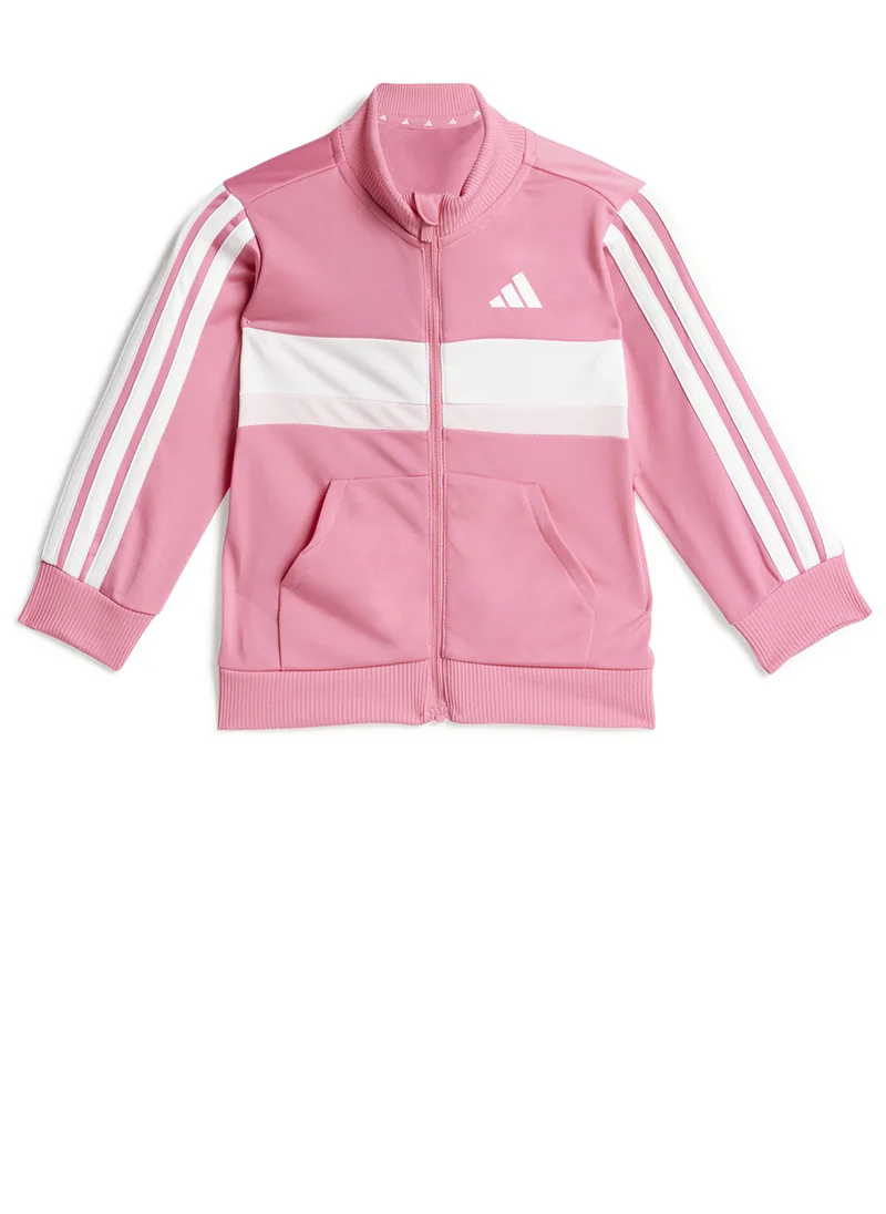 اديداس Infant Seasonal Tiberio 3-Stripe Tricot Tracksuit Set