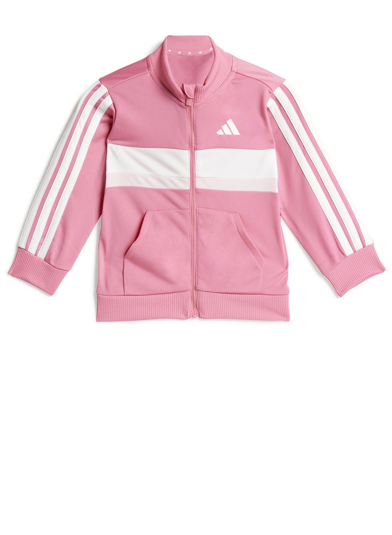 Adidas Infant Seasonal Tiberio 3-Stripe Tricot Tracksuit Set  - Image 1