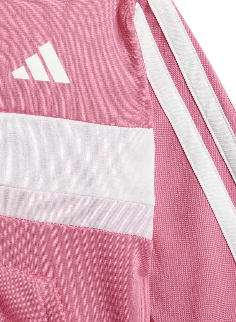 Adidas Infant Seasonal Tiberio 3-Stripe Tricot Tracksuit Set  - Image 5