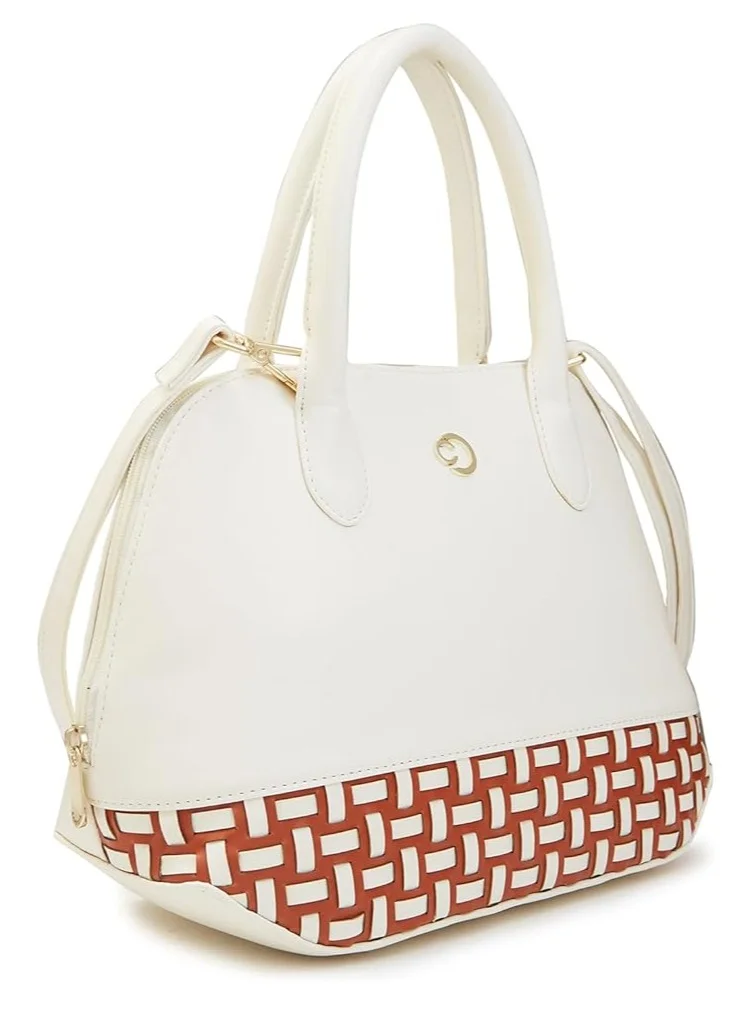 CAPRESE Caprese ZETA SATCHEL MEDIUM VANILLA