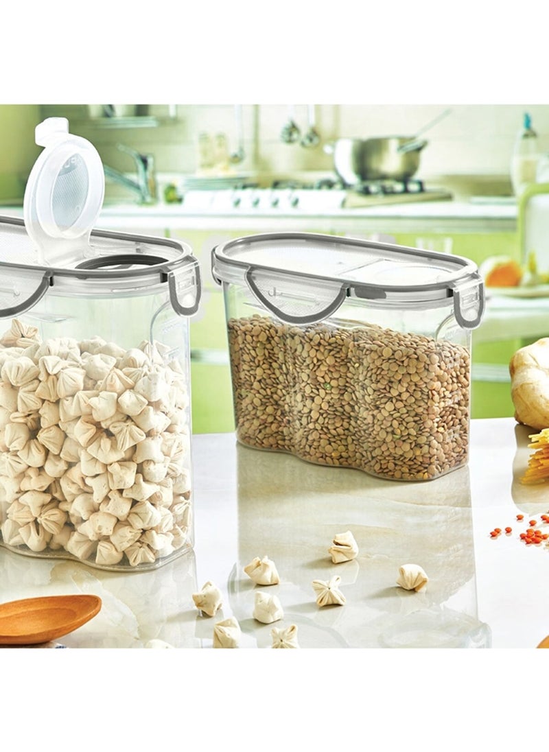Viyalente - 1.7 Lt Silicone Seal Food Container Sa-585 3-Piece - Image 1