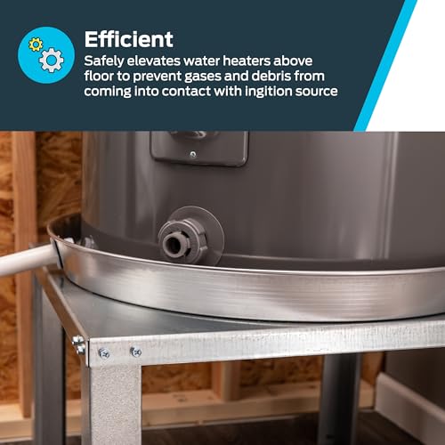 Holdrite QuickStand 24 Inch Water Heater Stand, Up to 100 Gallons, Unassembled, 40-S-24-U - Image 4