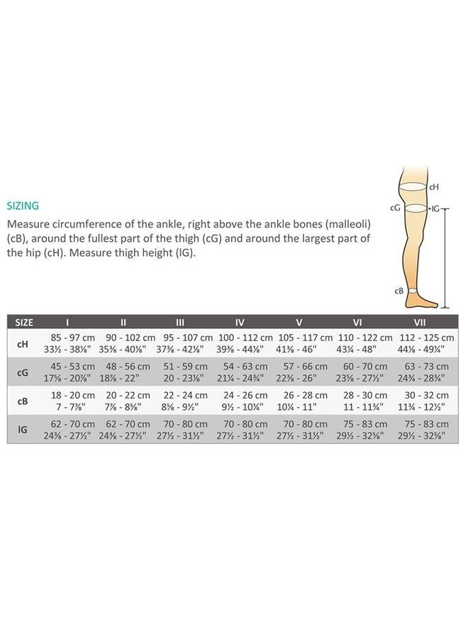 OPPO - OPPO COMPRESSION PANTYHOSE - LARGE - Image 1
