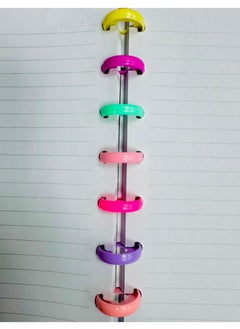 Generic Barbie Discbound Notebook with Rainbow Discs, Girl Power Design, Pink and Purple  - Image 2