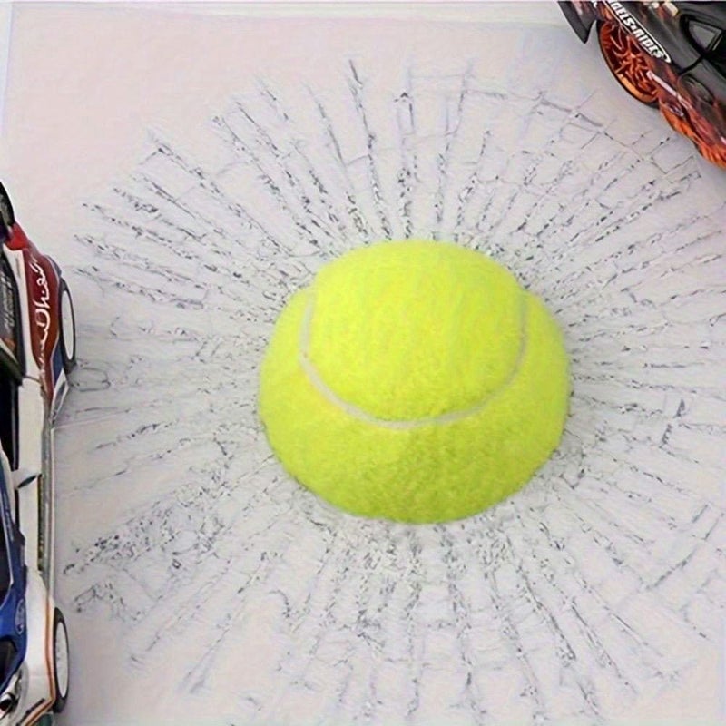 1pc 3D Elf Ball Car Window Sticker Green Funny Creative Decorative Tennis Glass Modified Christmas Ornament - Image 3
