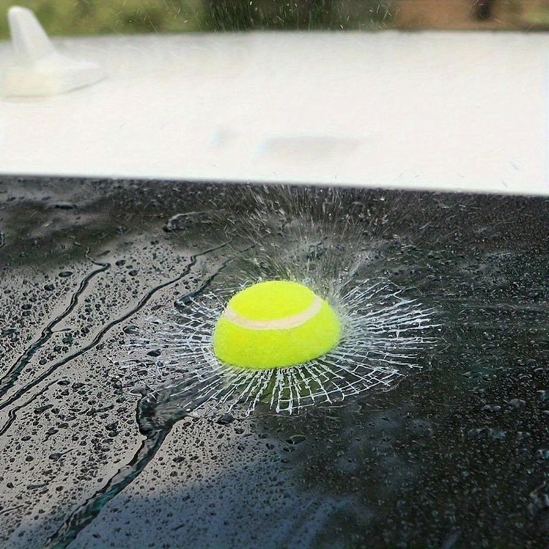 1pc 3D Elf Ball Car Window Sticker Green Funny Creative Decorative Tennis Glass Modified Christmas Ornament - Image 4