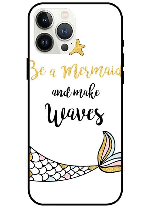 iPhone 13 Pro Max 6.7" Protective Case Cover Smart Series for iPhone 13 Pro Max Be a Mermaid and Make Waves