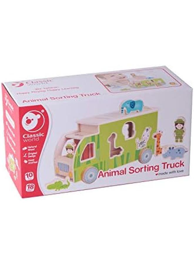 Classic World Animal Sorting Truck - Image 2