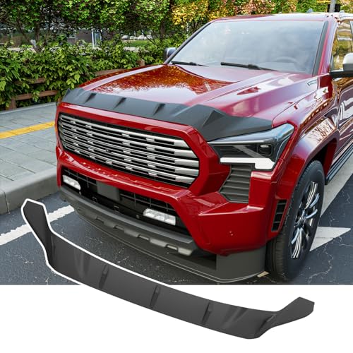 xipoqix Hood Deflector Compatible with 20242026 Toyota Tacoma 2025 2026 4Runner Hood Protector Shield Upgraded TPE Replacement for 20242026 Toyota Tacoma Accessories - Image 1