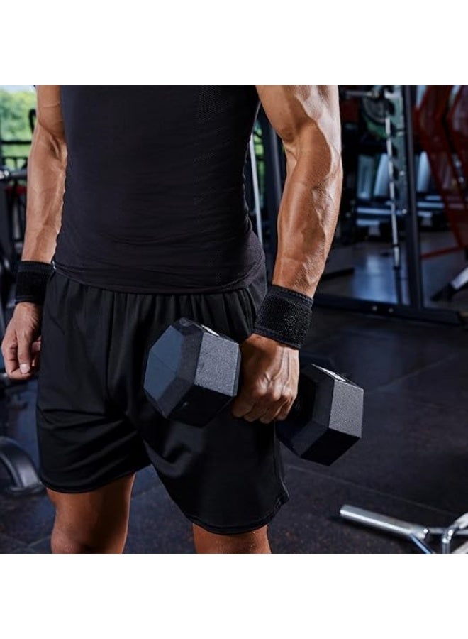 رباط معصم (2 قطعة) - دعامة معصم قابلة للتعديل - عملي ومرن جداً، مثالي لـ الرياضة وتخفيف آلام المعصم - Image 2