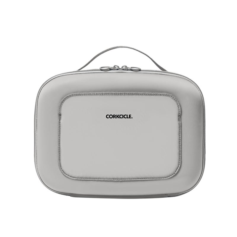 Corkcicle Lunchpod Insulated Lunch Bag CrushProof Design Food Safe Interior Exterior Interior Pockets 11 x 875 x 4 Summer Gift Keeps Food Cold River Rock Neoprene