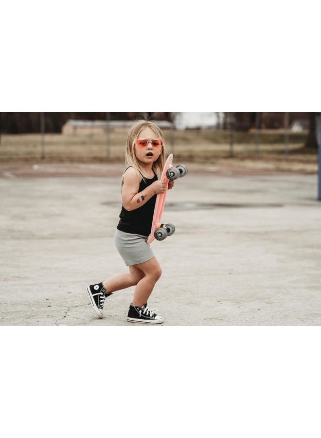 City Threads Made in USA Little Girls Underwear Bike Under Shorts Biker in All Cotton Perfect for SPD and Sensitive Skin Sports Dance School Uniform, White 3T - Image 2