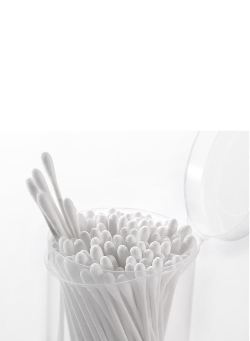 LuQu's Baby Cotton Buds (1 x Pack of 200) Soft & Gentle Ear Cotton Buds for Delicate Skin, Made of 100% Pure Cotton, Cotton Buds to Clean Delicate Areas, around Eyes and Outer Ear - Image 4