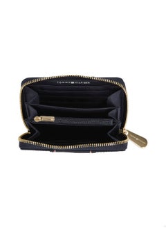 TOMMY HILFIGER Women's Corporate Zip-Around Wallet - Polyamide, Blue  - Image 3