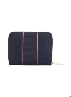 TOMMY HILFIGER Women's Corporate Zip-Around Wallet - Polyamide, Blue  - Image 2
