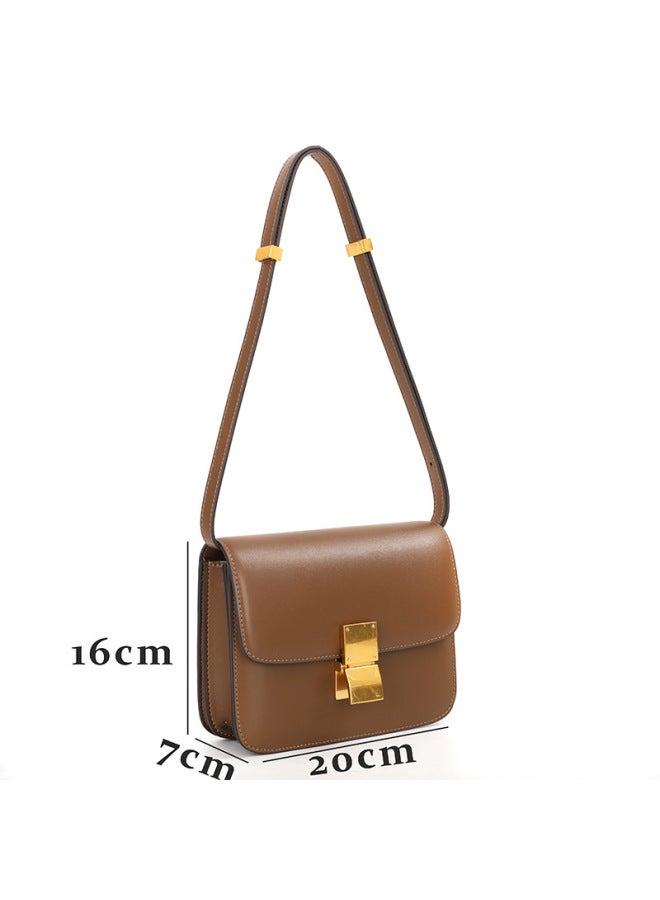 Jiulong Bag Box Original Leather New High Fashion Ladies Small Square Bag Shoulder Messenger Bag Popular Women's Bag - Image 2
