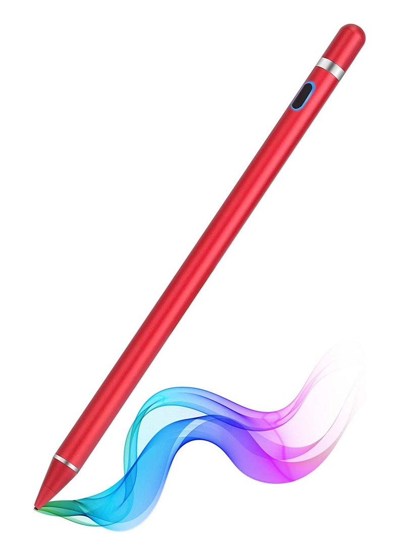 Active Stylus Pens for Touch Screens Rechargeable Digital Stylish Pen Pencil Universal for iPhone/iPad Pro/Mini/Air/Android and Most Capacitive Touch Screens - Image 1